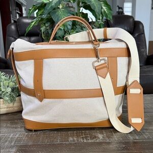 Paravel EcoCraft Weekender Bag - Scout Tan + BONUS New Contrast Strap